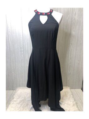 Candies Black Tank Dress Jewels